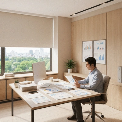 Professional content quality analysis workspace