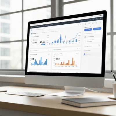 Professional SEO audit tools displayed on a computer screen